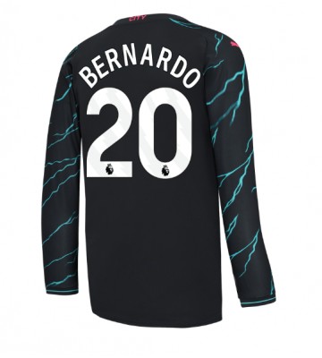 Manchester City Bernardo Silva #20 Koszulka Trzecich 2023-24 Długi Rękaw